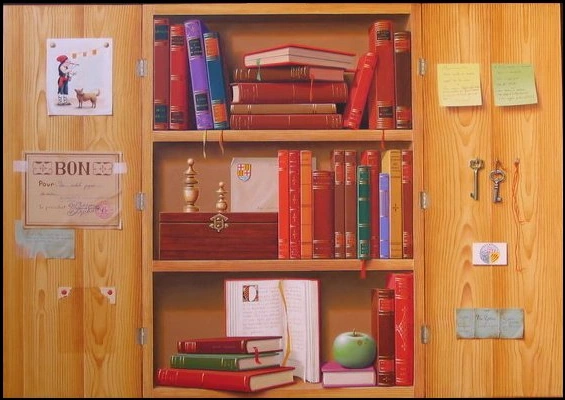 Llibreria (triptyque ouvert)